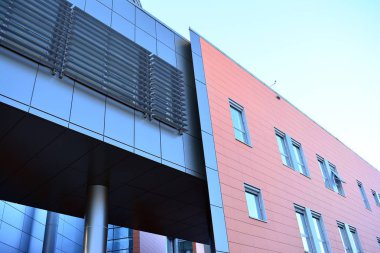 Modern lüks bina, Merkezi, otel, Alışveriş Merkezi, iş merkezi kentsel mimari soyut parçası. İç tasarım