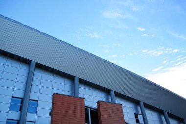 Modern lüks bina, Merkezi, otel, Alışveriş Merkezi, iş merkezi kentsel mimari soyut parçası. İç tasarım