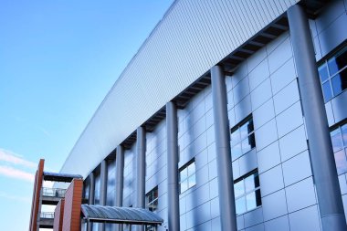 Modern lüks bina, Merkezi, otel, Alışveriş Merkezi, iş merkezi kentsel mimari soyut parçası. İç tasarım