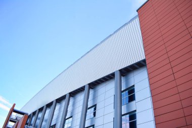 Modern lüks bina, Merkezi, otel, Alışveriş Merkezi, iş merkezi kentsel mimari soyut parçası. İç tasarım