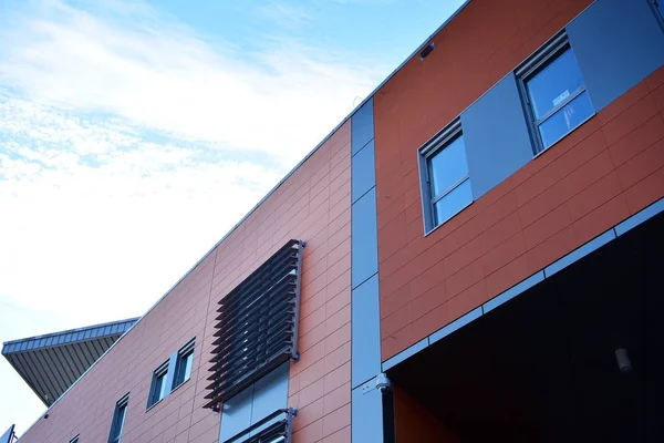 Modern lüks bina, Merkezi, otel, Alışveriş Merkezi, iş merkezi kentsel mimari soyut parçası. İç tasarım