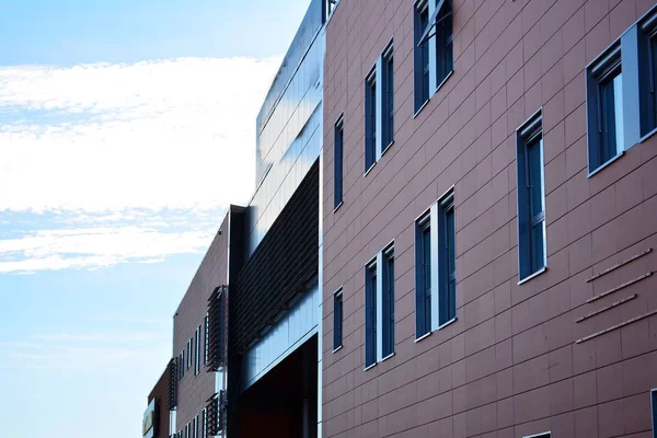 Modern lüks bina, Merkezi, otel, Alışveriş Merkezi, iş merkezi kentsel mimari soyut parçası. İç tasarım