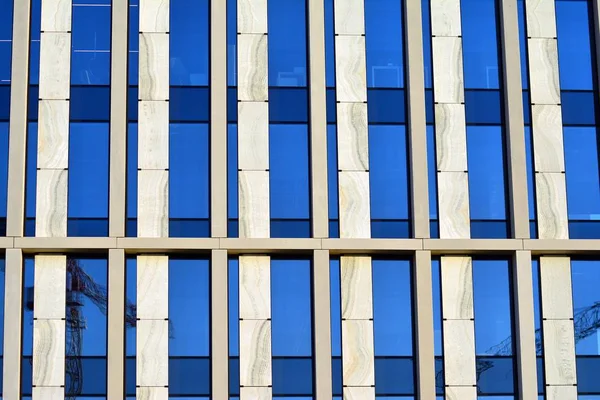 Urban Abstract Background Detail Modern Glass Facade Office Business Building — Stock Photo, Image