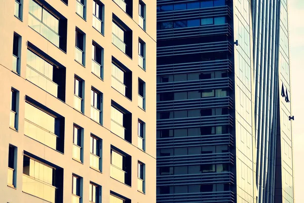 Fondo Abstracto Arquitectura Estilo Minimalista Detalle Fachada Edificio Moderno Estilización —  Fotos de Stock