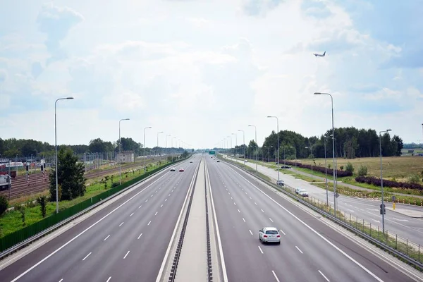 Autopista Alta Velocidad Ciudad —  Fotos de Stock