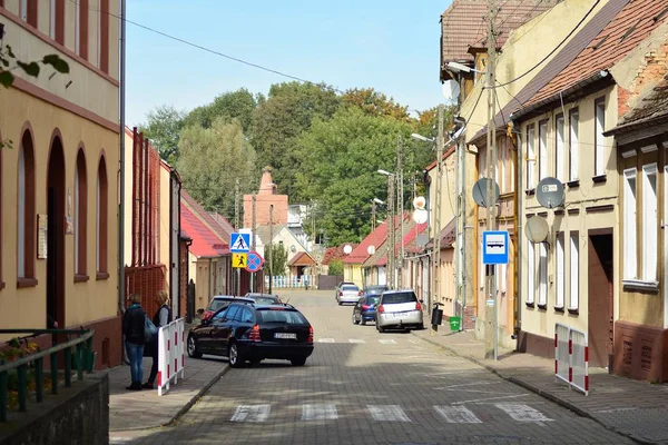 Trzcinsko Zdroj Poland Oktober 2018 Alte Städtische Gebäude Der Stadt — Stockfoto