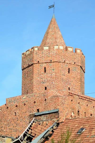 Trzcinsko Zdroj Poland Oktober 2018 Oude Stedelijke Gebouwen Stad Trzcinsko — Stockfoto