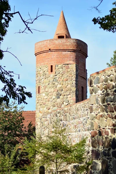 Trzcinsko Zdroj Poland Oktober 2018 Oude Stedelijke Gebouwen Stad Trzcinsko — Stockfoto