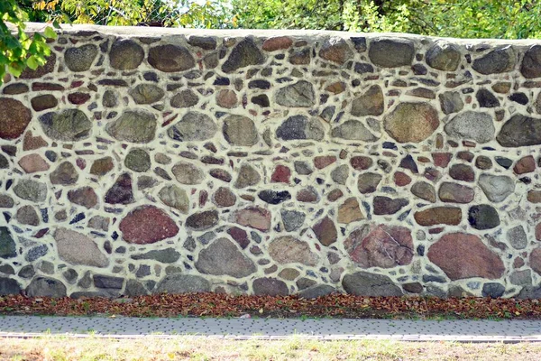 Fragmento Muralla Fortaleza Defensiva — Foto de Stock