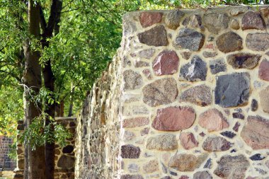 Savunma kalenin duvar parçası