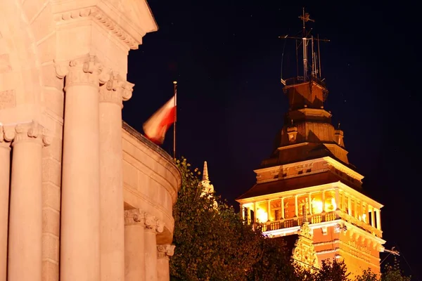 Szczecin Polen Oktober 2018 Terrassen Besichtigen Haken Terrase Szczecin — Stockfoto