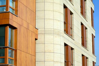  Modern, lüks apartman binası.