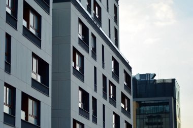  Modern, lüks apartman binası.