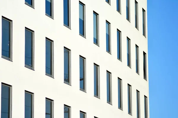 Exterior Moderno Edificio Oficinas — Foto de Stock