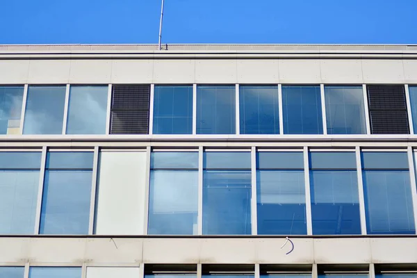 Exterior Moderno Edificio Oficinas — Foto de Stock