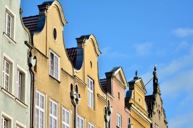 Gdansk, Poland .19 January 2019. Old town street in City of Gdansk