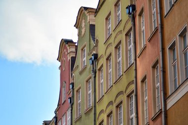 Gdansk, Poland .19 January 2019. Old town street in City of Gdansk