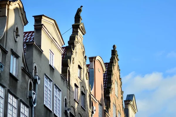 Gdansk Poland January 2019 Old Town Street City Gdansk — Stock Photo, Image