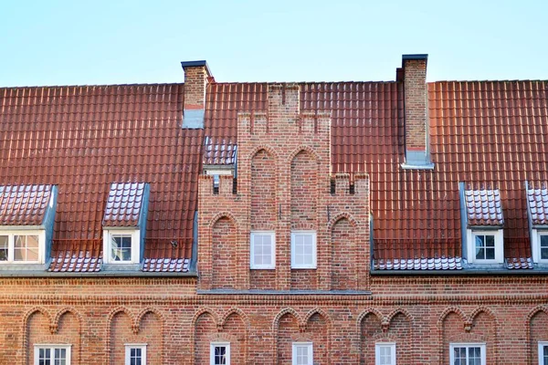 Gdansk Polônia Janeiro 2019 Rua Cidade Velha Cidade Gdansk — Fotografia de Stock