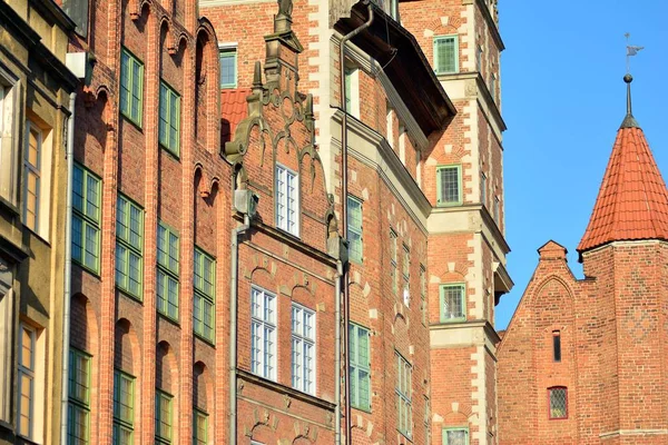 Gdansk Poland January 2019 Old Town Street City Gdansk — Stock Photo, Image