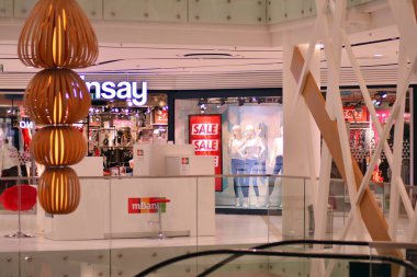 Gdansk, Poland .19 January 2019. Sign Sinsay. Company signboard Sinsay.