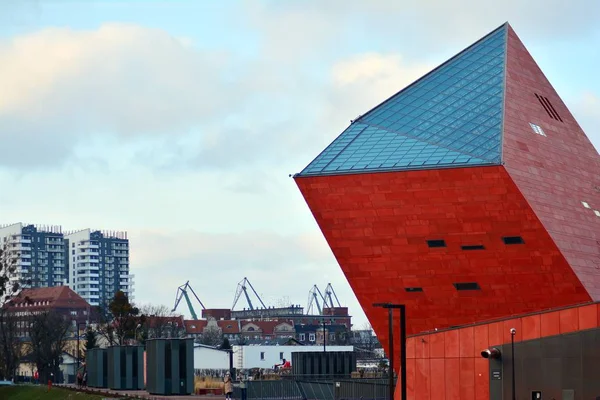 Gdansk Polônia Janeiro 2019 Museu Segunda Guerra Mundial Gdansk — Fotografia de Stock