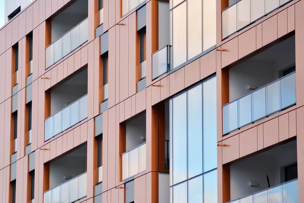Moderno Edificio Apartamentos Lujo — Foto de Stock