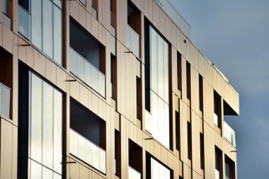 Modern, lüks apartman binası..