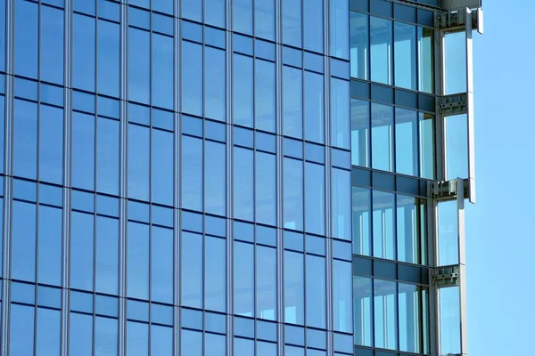 Fragmento Del Nuevo Edificio Del Centro Negocios — Foto de Stock