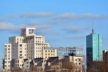 gün ışığında çağdaş konut Bina dış cephe