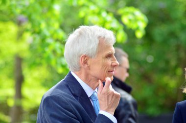 Varşova, Polonya.3 Mayıs 2019. Politikacı Marcin Swiecicki