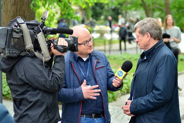 Varşova Polonya Mayıs 2019 Siyasetçi Leszek Balcerowicz — Stok fotoğraf
