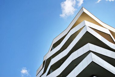 Şehirde apartman Çok modern cephe