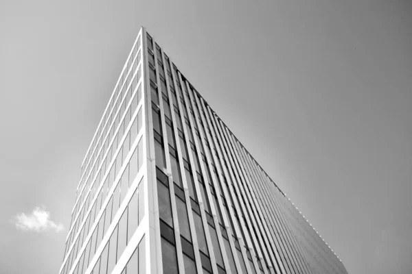 Windows Modern Building Offices Business Buildings Architecture Black White — Stock Photo, Image