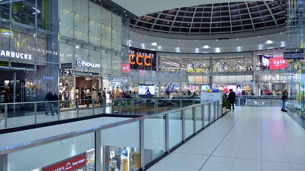 Szczecin Polónia Outubro 2019 Galaxy Centre Maior Centro Comercial Entretenimento — Fotografia de Stock