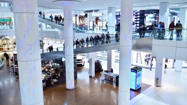 Szczecin Polsko Října2019 Galaxy Centre Největší Nákupní Zábavní Centrum Moderní — Stock fotografie