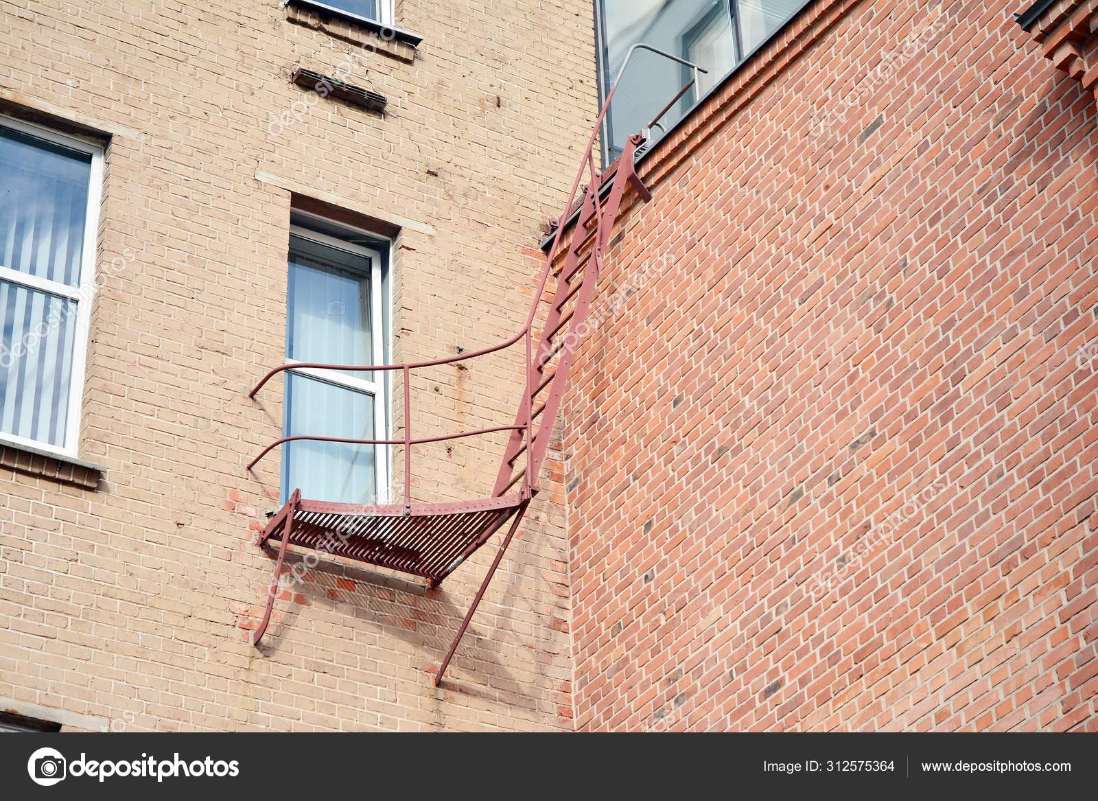 Contemporary Red Brick Building City Stock Photo by ©grand-warszawski