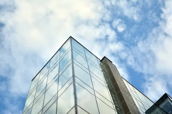 Fragmento Del Nuevo Edificio Del Centro Negocios — Foto de Stock