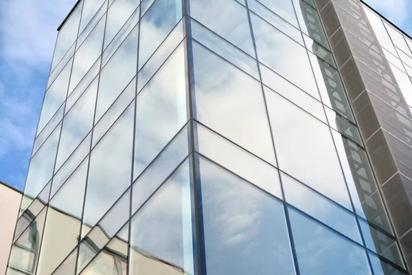 Fragmento Del Nuevo Edificio Del Centro Negocios — Foto de Stock