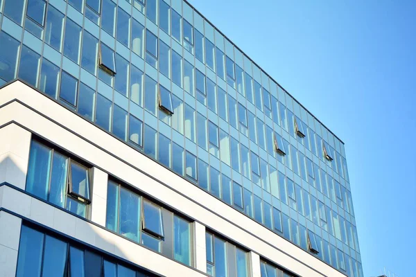 Fragmento Del Nuevo Edificio Del Centro Negocios — Foto de Stock