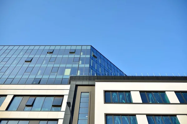 Fragmento Del Nuevo Edificio Del Centro Negocios — Foto de Stock