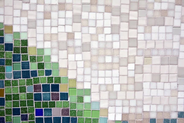 Красочная Мозаичная Стена Стекла — стоковое фото