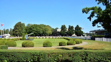 Varşova, Polonya. 16 Ağustos 2020. Yarış pisti 