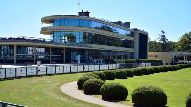 Varşova, Polonya. 16 Ağustos 2020. Yarış pisti 