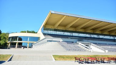 Varşova, Polonya. 16 Ağustos 2020. Yarış pisti 