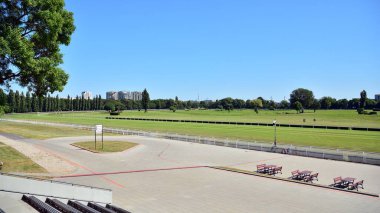 Varşova, Polonya. 16 Ağustos 2020. Yarış pisti 