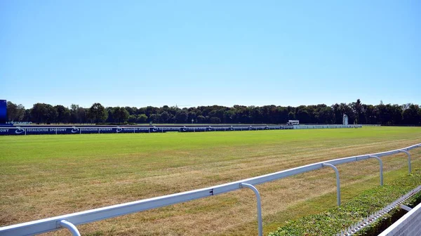 Varşova, Polonya. 16 Ağustos 2020. Yarış pisti 