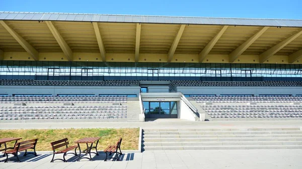 Varşova, Polonya. 16 Ağustos 2020. Yarış pisti 