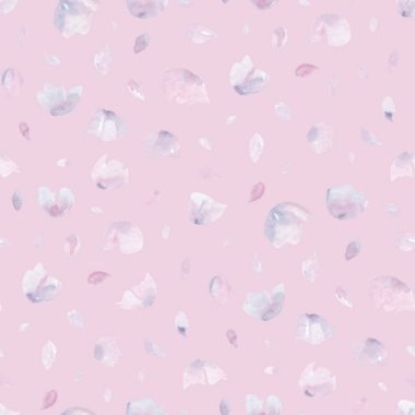 Elle çizilmiş seamless modeli soyut çiçek