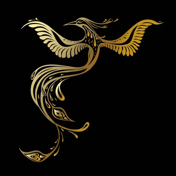 Hermoso Pavo Real Pájaro Exótico Vector Dibujado Mano Ilustración Detallada — Vector de stock